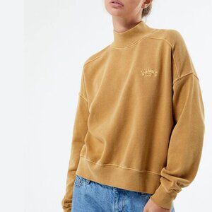 Billabong Chill Weekend Relaxed Fit Boho-Coastal Earthy Cozy Sweatshirt [size L]